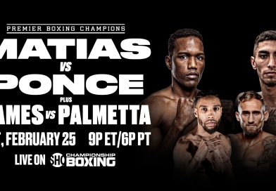 Jamal James enfrentará a Alberto Palmetta en cartelera Matias vs. Ponce