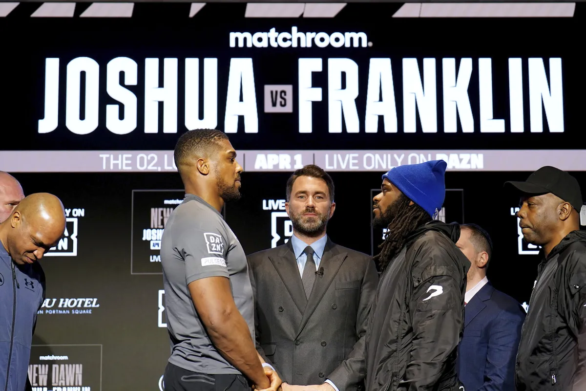 Mucho en juego para Joshua en pelea contra Franklin